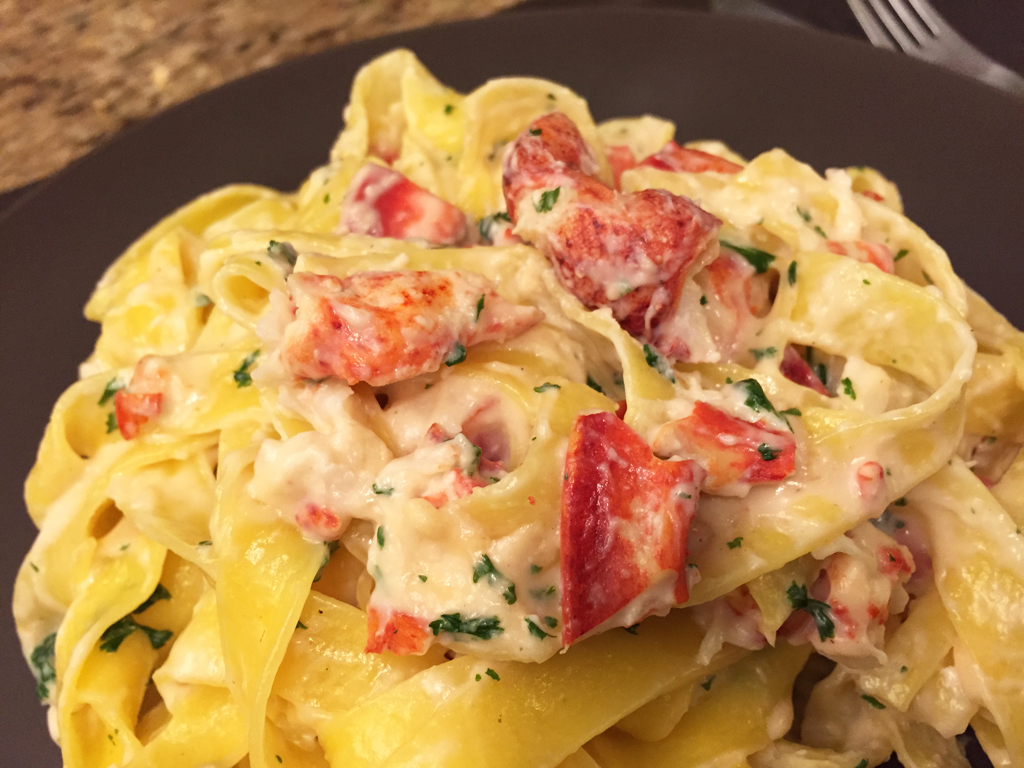Fettuccine With Lobster The World On A Platter