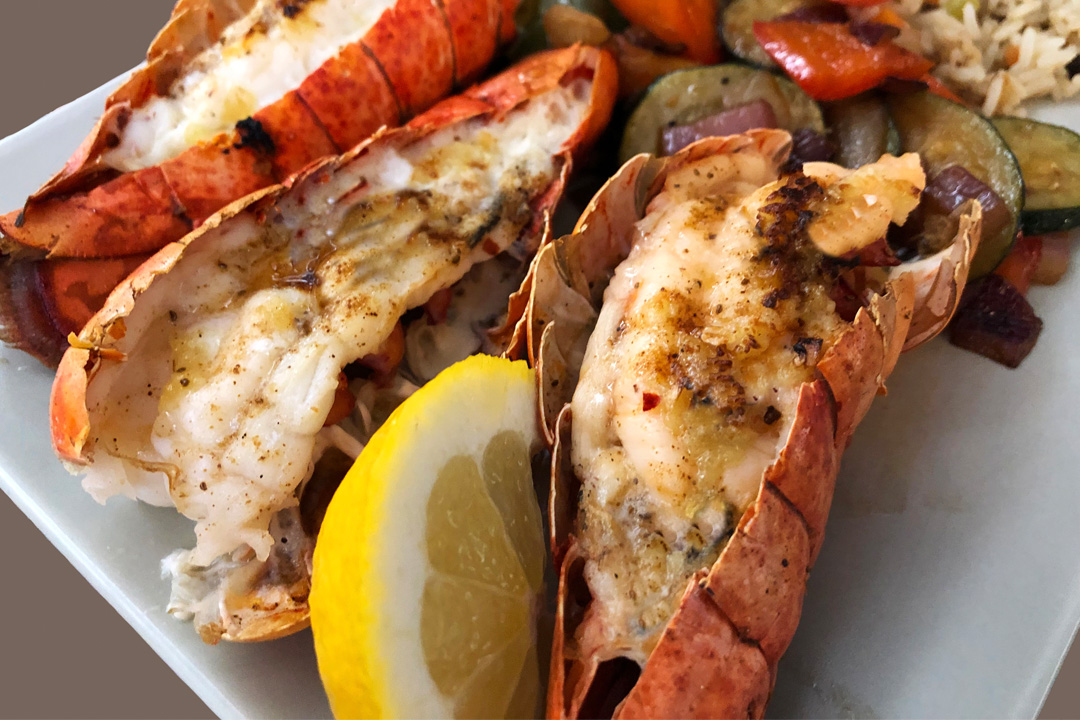 broiled lobster