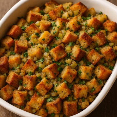 classic thanksgiving dressing with parsley sage and thyme Easy Thanksgiving Dressing Recipe